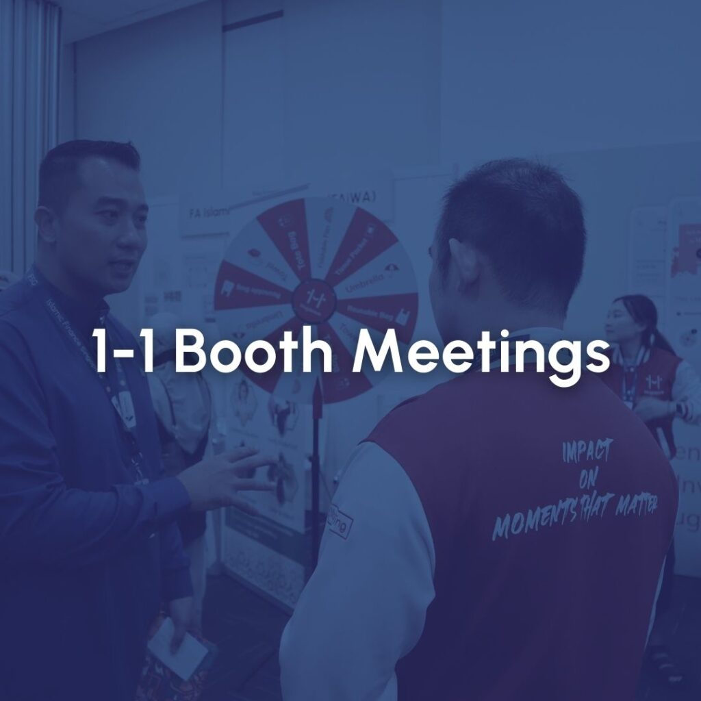 1-1 booth meetings